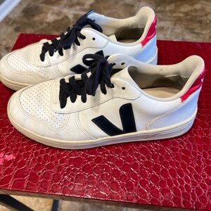 Veja White and Black Women's Sneakers